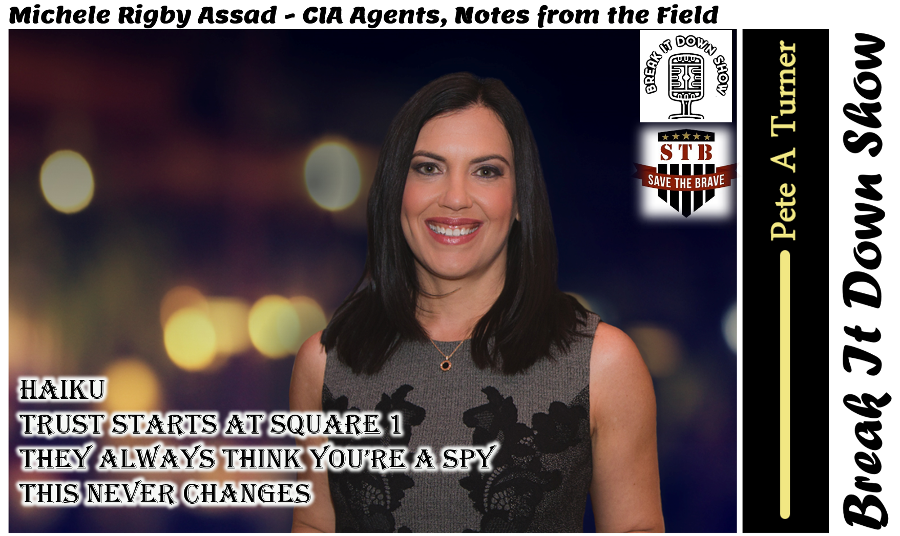 Michele Rigby Assad - CIA Agents, Notes from the Field