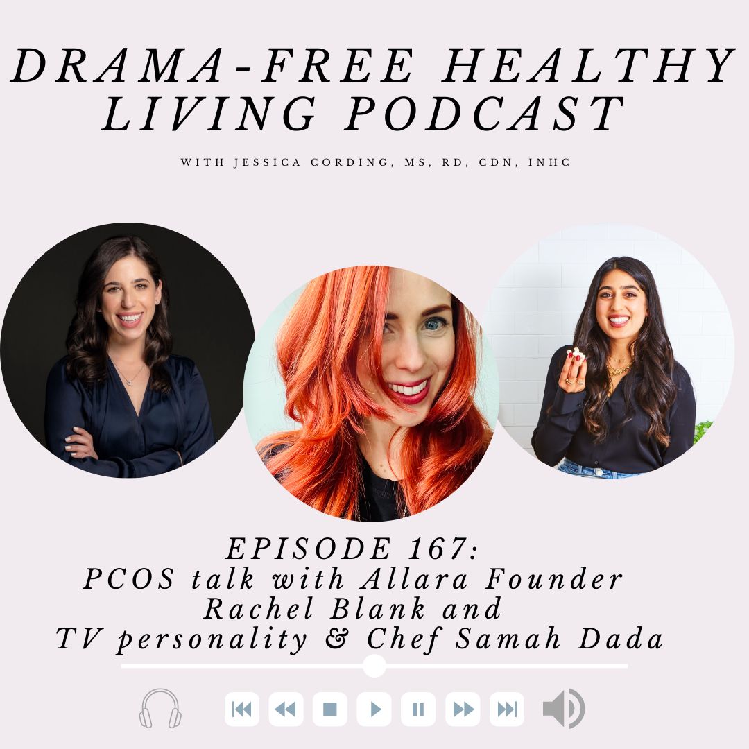 Episode 167: PCOS talk with Allara founder Rachel Blank and celebrity chef Samah Dada