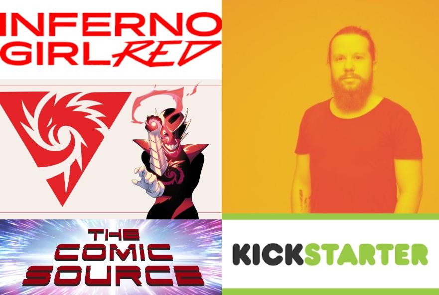 Inferno Girl Red Kickstarter Spotlight with Mathew Groom