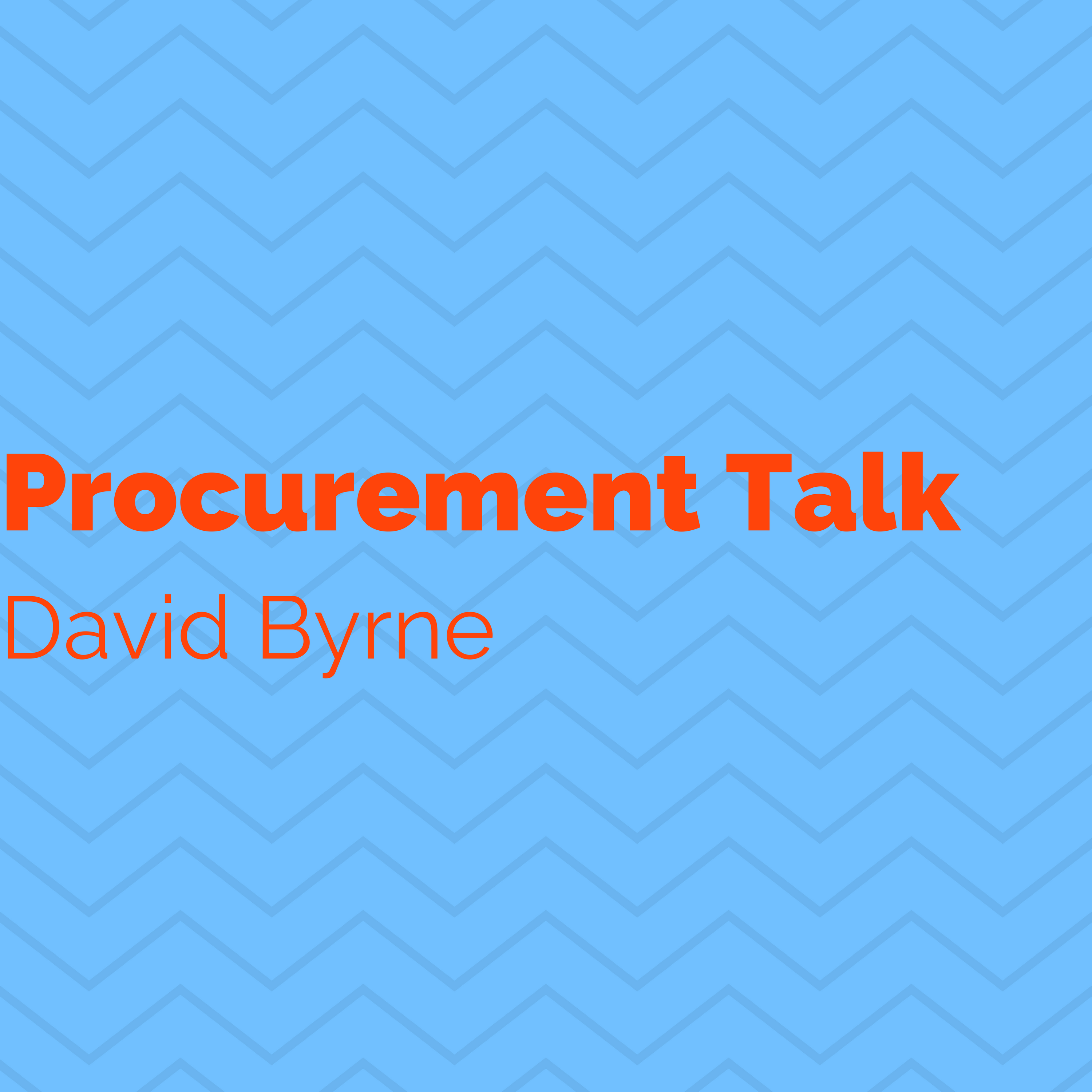 Procurement Talk With David Byrne