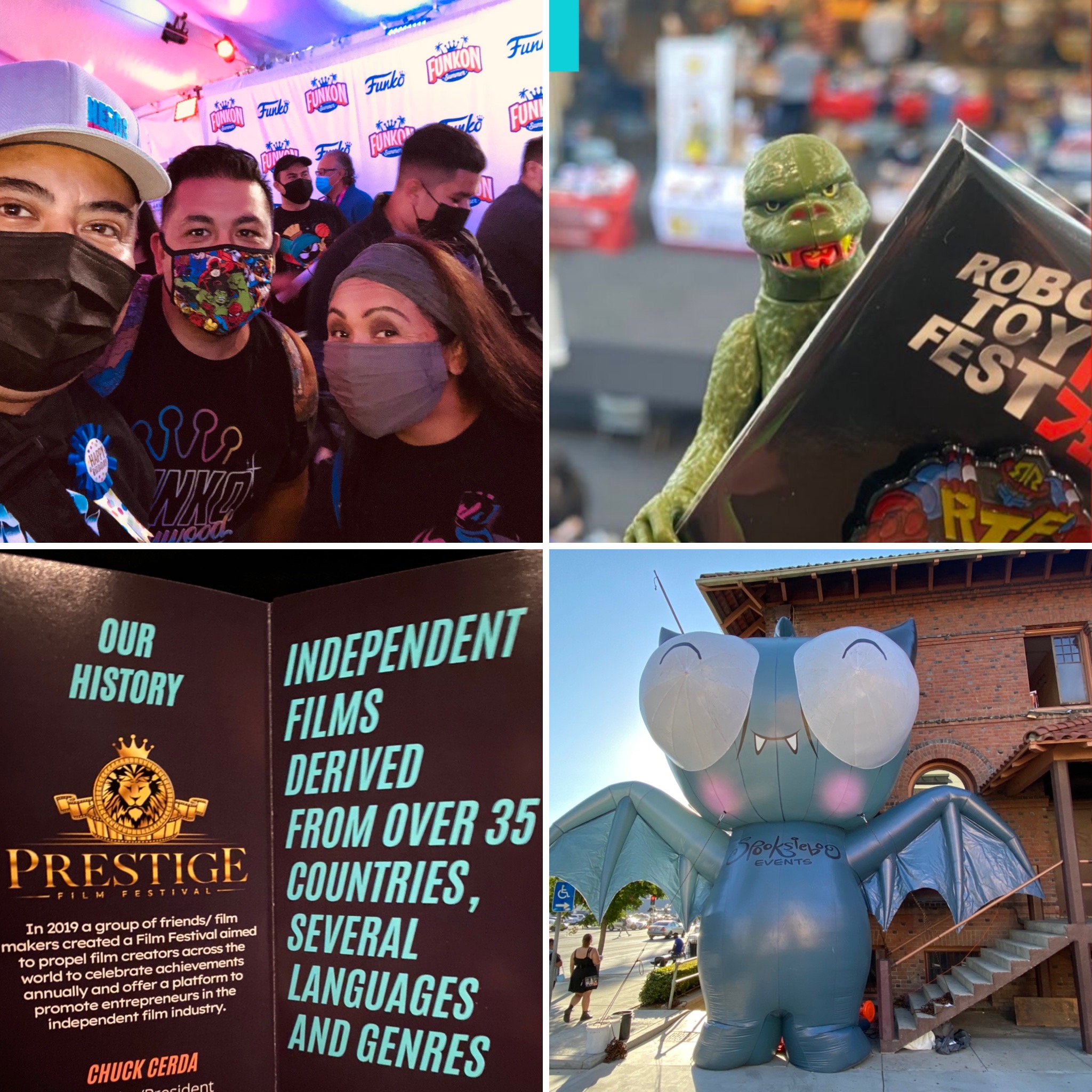 Episode 615 - FunKon, Spooky Art Walk, Prestige Film Festival, & Robo Toy Fest 2021