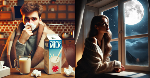 Gripe, mutaciones y pasteurización. Menstruación e influjo de la Luna.