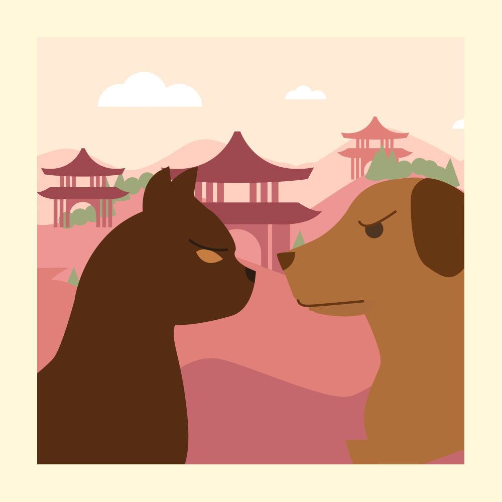 Discover Why Dog and Cat are Enemies - Storytelling Podcast for Kids - Why Dog and Cat are Enemies:E 87