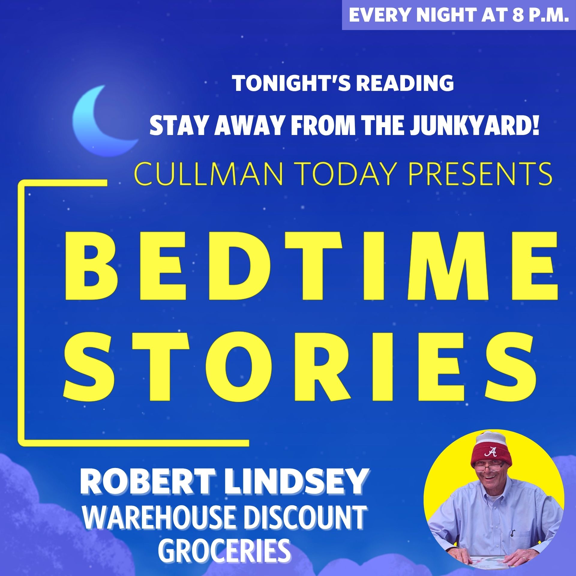 Bedtime Stories – Robert Lindsey reads Stay Away From The Junkyard!
