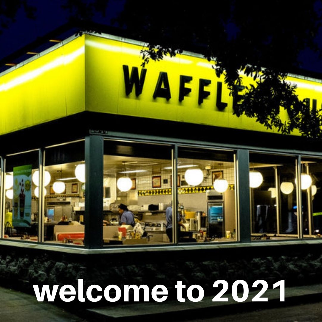 A NEW YEAR MESSAGE OF PEACE (BROUGHT TO YOU BY WAFFLE HOUSE) A NEW YEAR MESSAGE OF PEACE (BROUGHT TO YOU BY WAFFLE HOUSE)