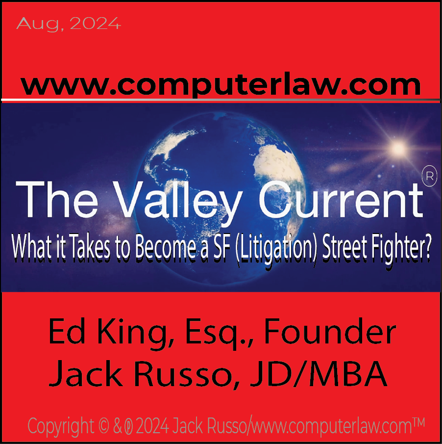 The Valley Current®️: What it Takes to Become a SF (Litigation) Street Fighter?