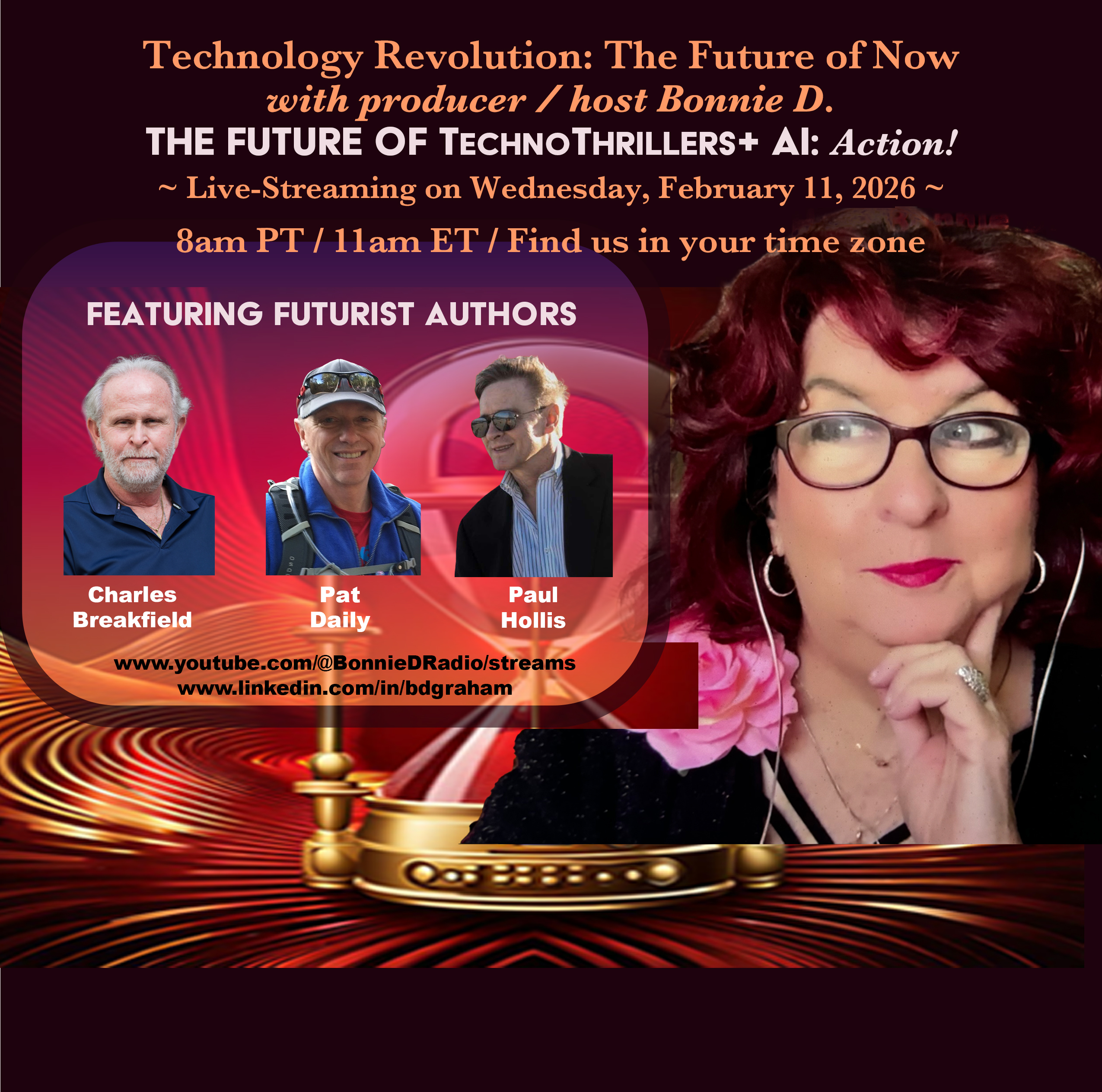 Technology Revolution: The Future of TechnoThrillers + AI: Action!