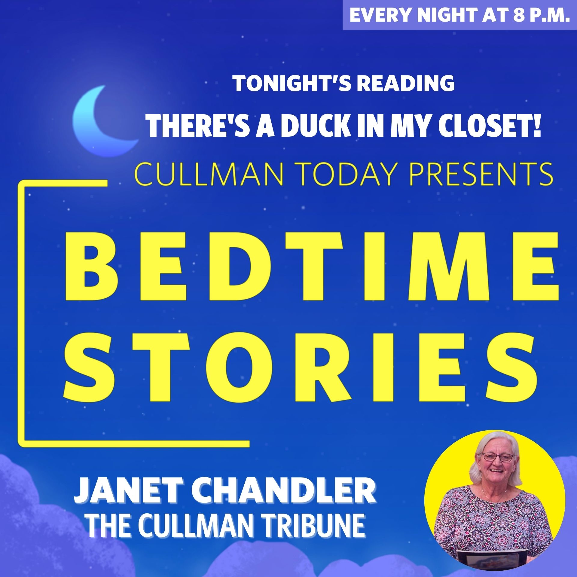 Bedtime Stories β Janet Chandler reads There's A Duck In My Closet! Bedtime Stories β Janet Chandler reads There's A Duck In My Closet!