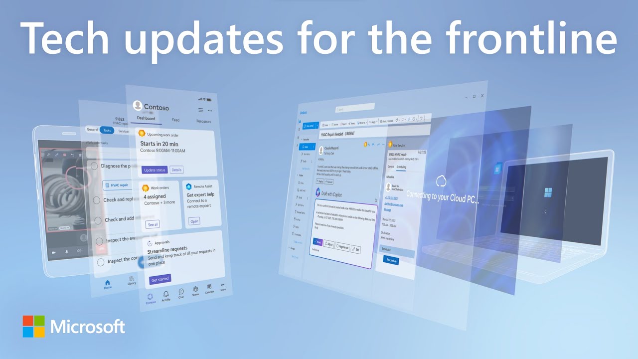 cover of episode Frontline updates in Microsoft Teams, Windows 365, Copilot & Dynamics 365 Field Service