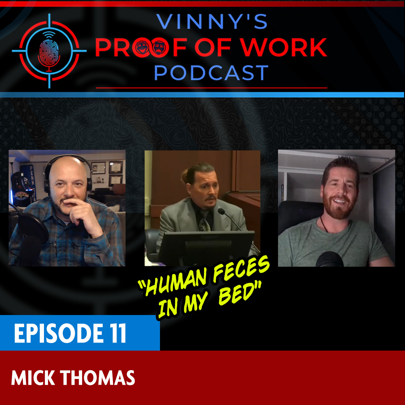 Episode 11: Mick Thomas joins to talk Elon Musk/Twitter and Johnny Depp Trial