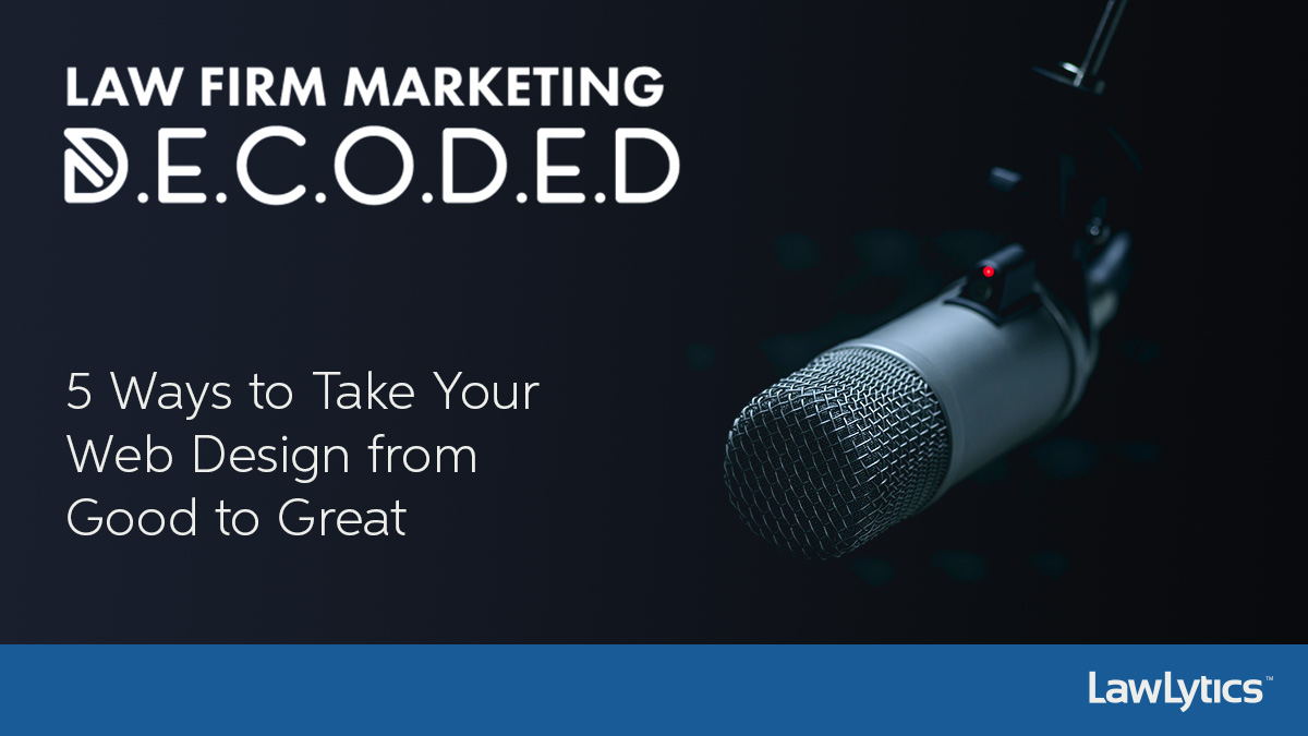 5 Ways to Take Your Web Design from Good to Great