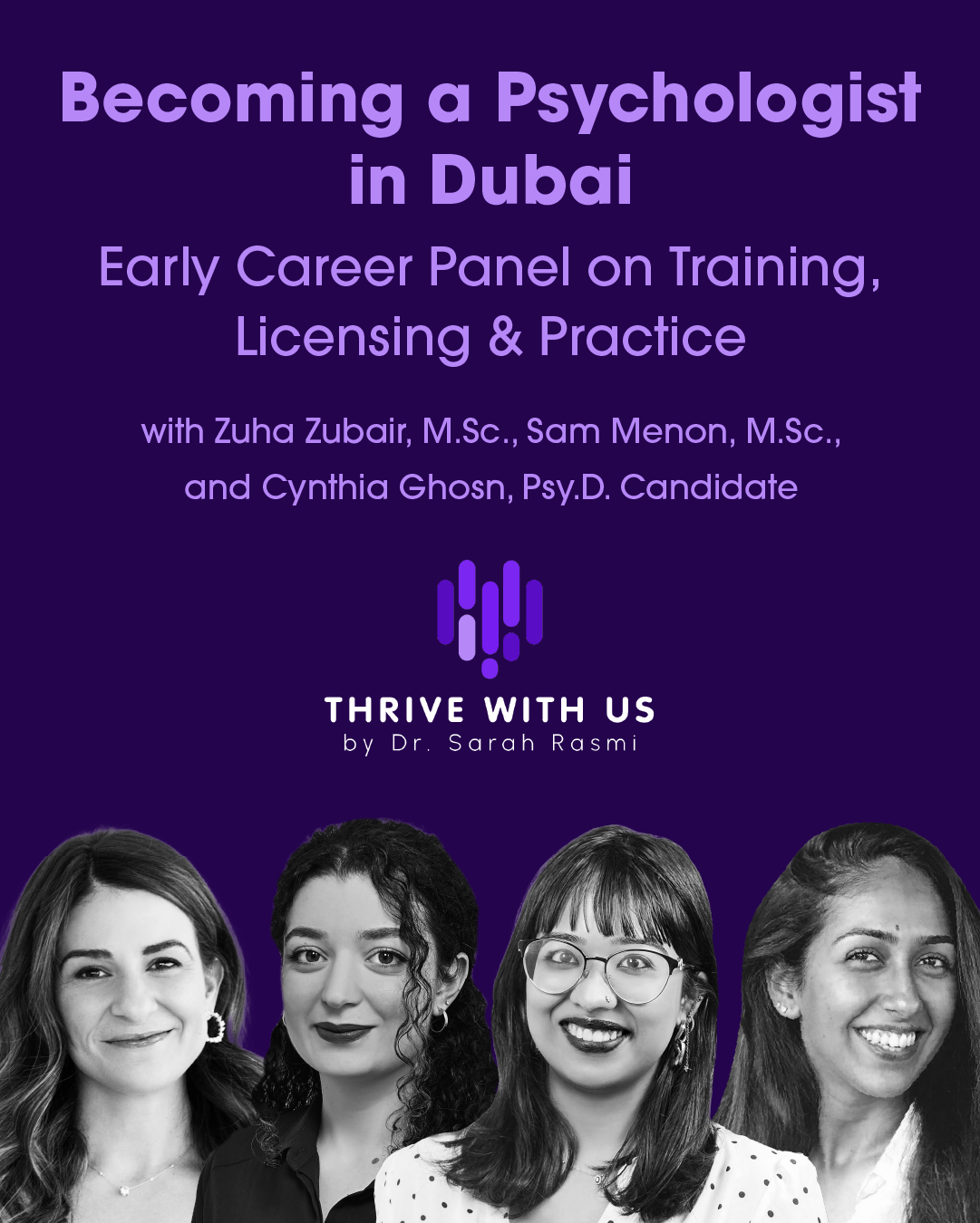 Thrive with Us by Dr. Sarah Rasmi