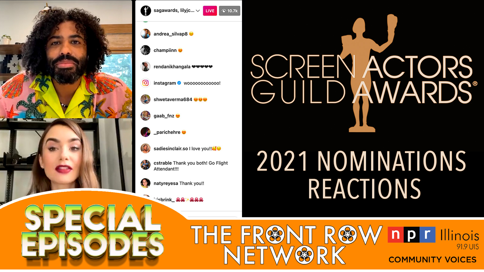 SAG Award 2021 Nominations Reaction