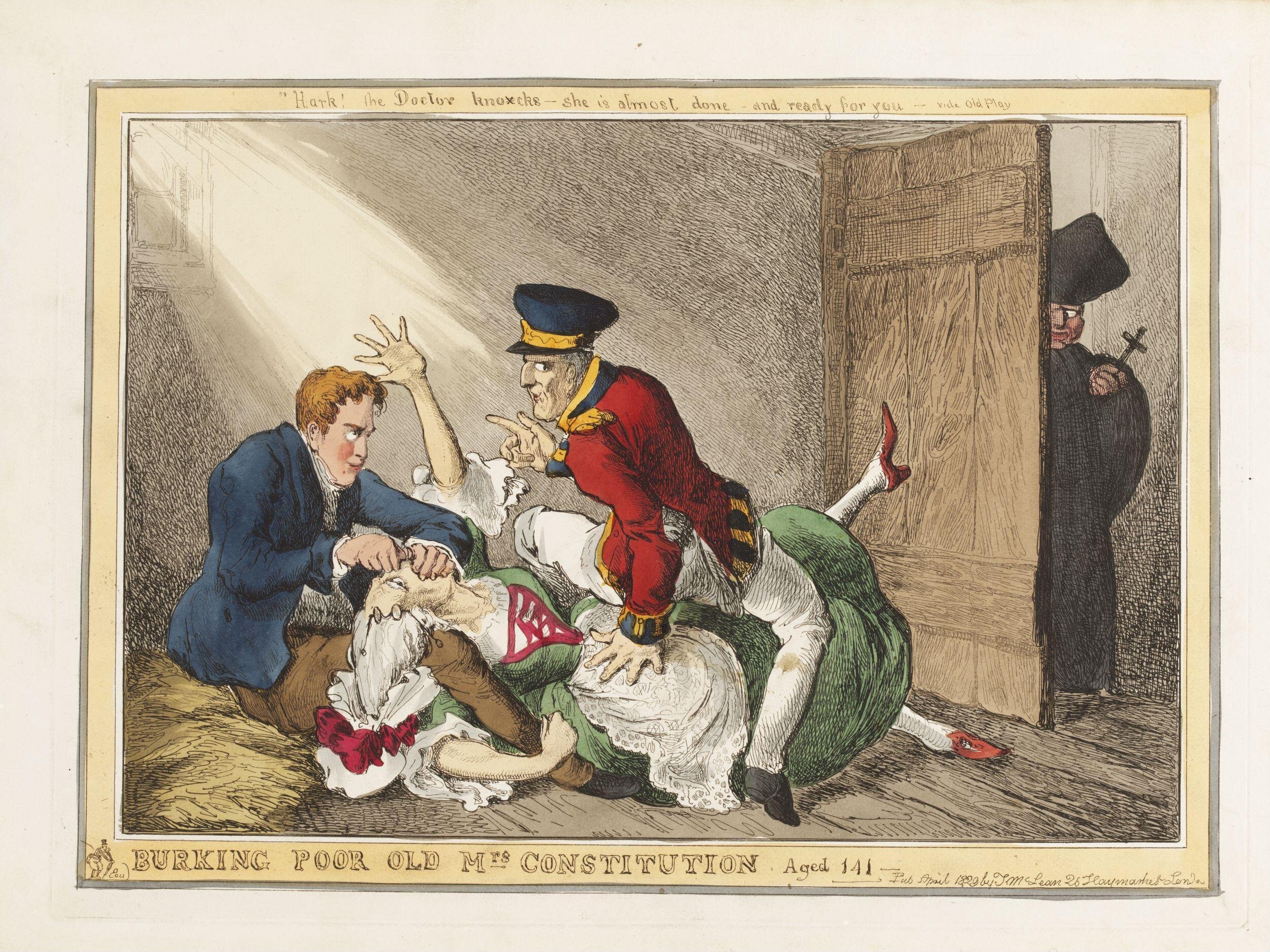 Burke and Hare at Madame Tussaud and Sons (Madame Tussaud and the Chamber of Horrors) artwork