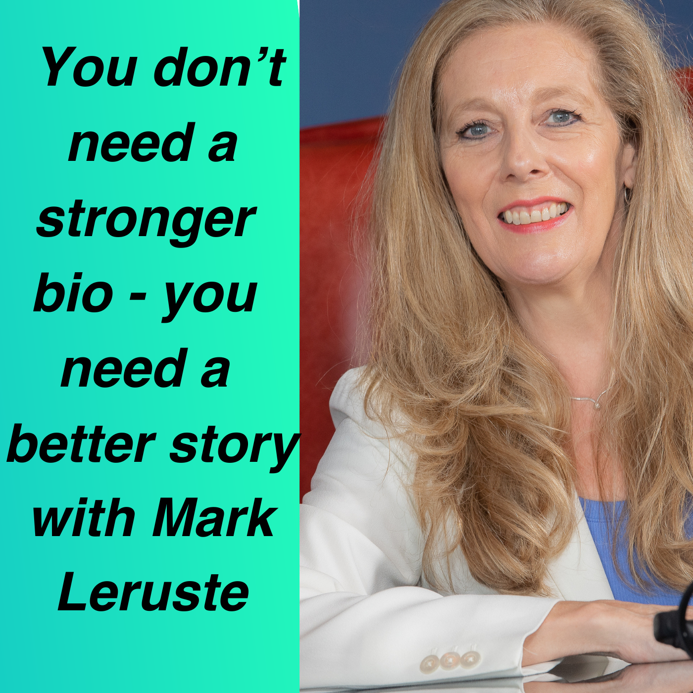 You don't need a stronger bio - you need a better story, with Mark Leruste