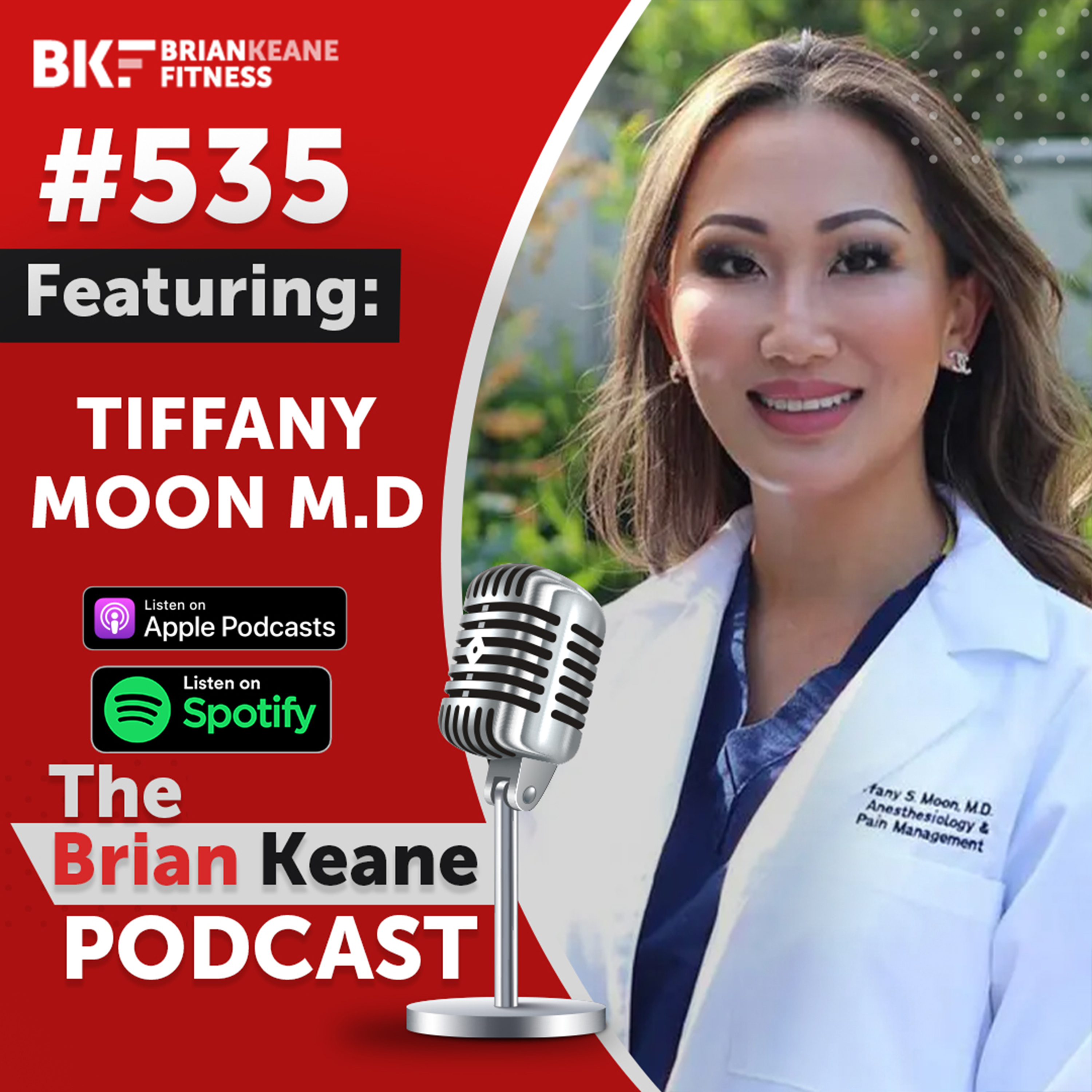 #535: TV Personality Tiffany Moon M.D on Embracing Your Worth: A Journey to Self-Acceptance, How To Stop Chasing Perfection and Finding Joy To Avoid Burnout!