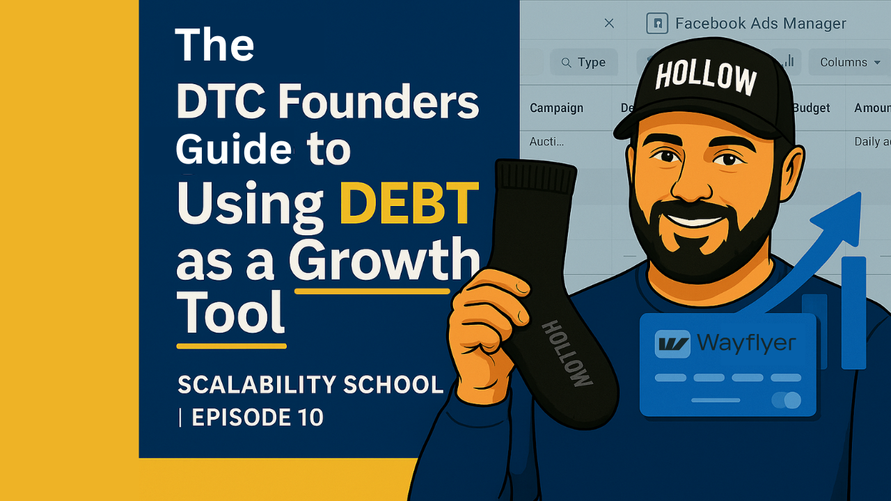 The DTC Founders guide to Using Debt as a Growth Tool