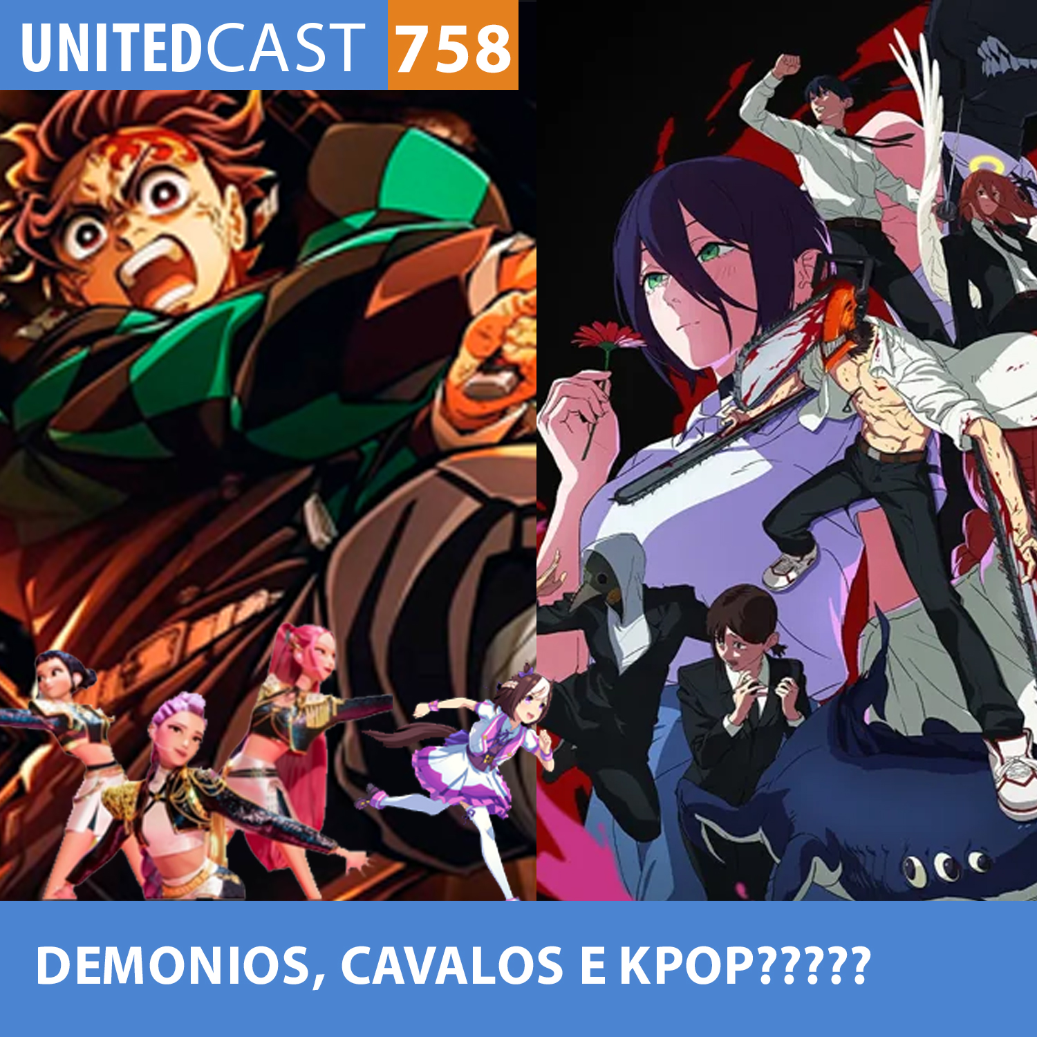 UNITEDcast #758 - DEMONIOS, CAVALOS E KPOP?????
