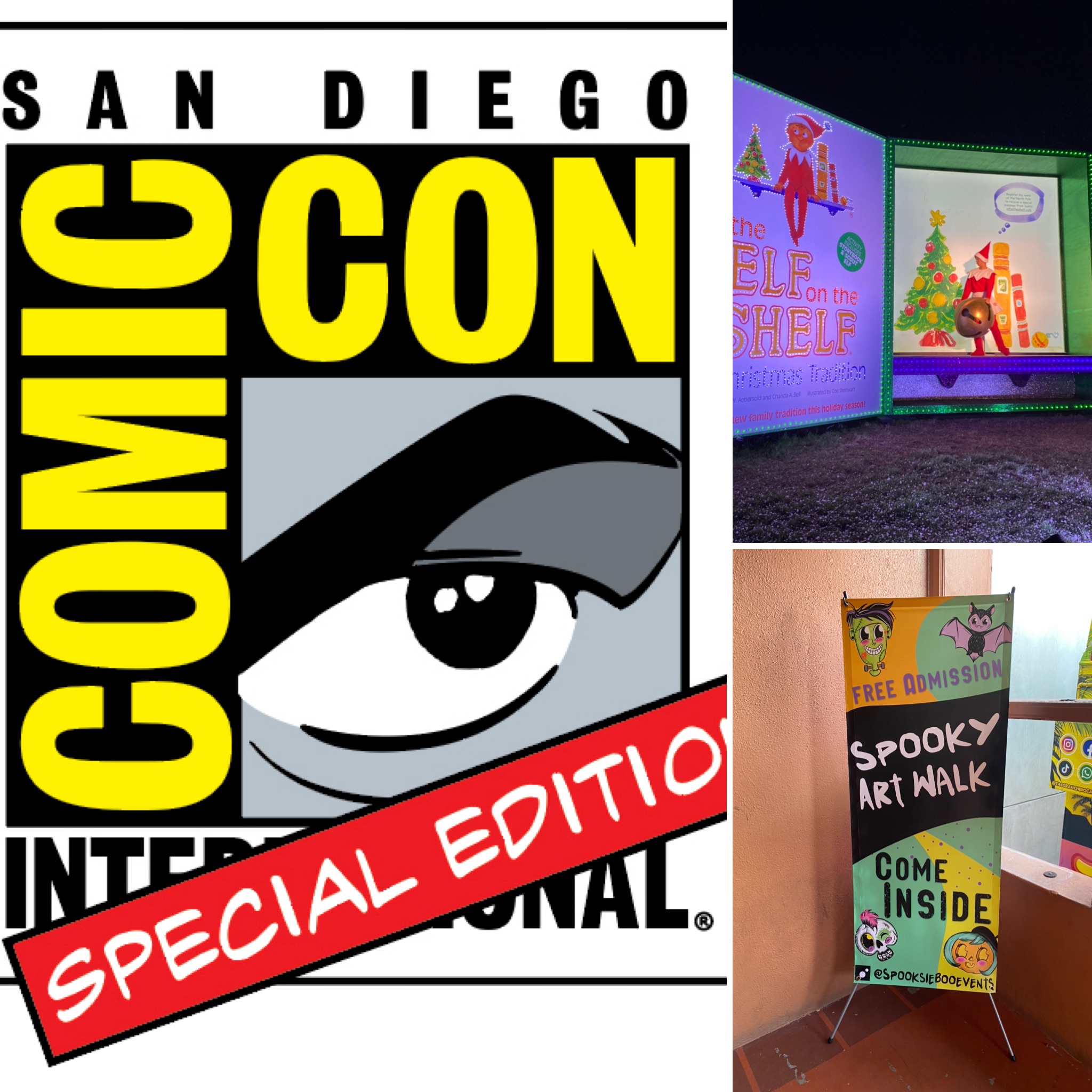 Episode 640 - Previewing SDCC Special Edition, Spooky Art Walk, & Elf on the Shelf
