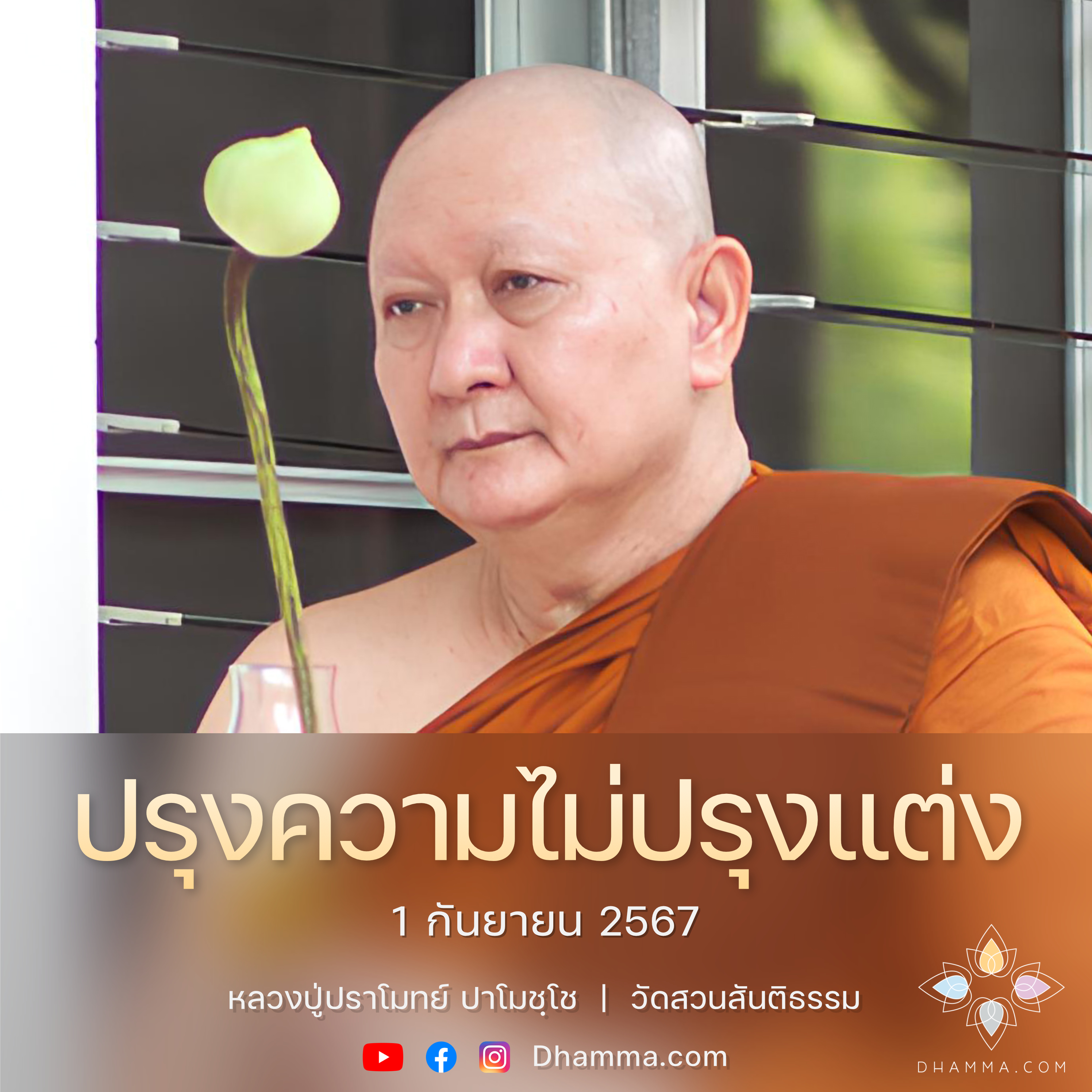 [คลิปสั้น] ปรุงความไม่ปรุงแต่ง หลวงปู่ปราโมทย์ ปาโมชฺโช 1 ก.ย. 67 (670901)