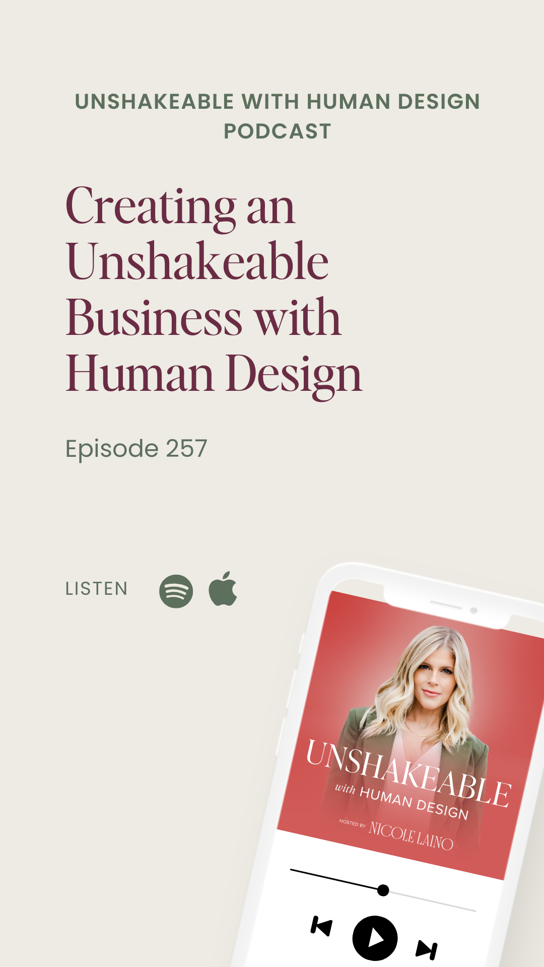Unshakeable with Human Design - A Human Design For Business Podcast