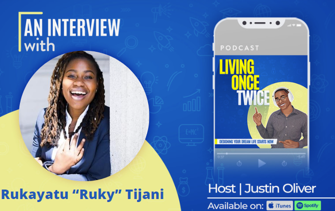 Living Once Twice Ep 52 - The Importance of Protecting Your Brand & Living in Purpose w/ Trademark Attorney Rukayatu Tijani (Season Finale)