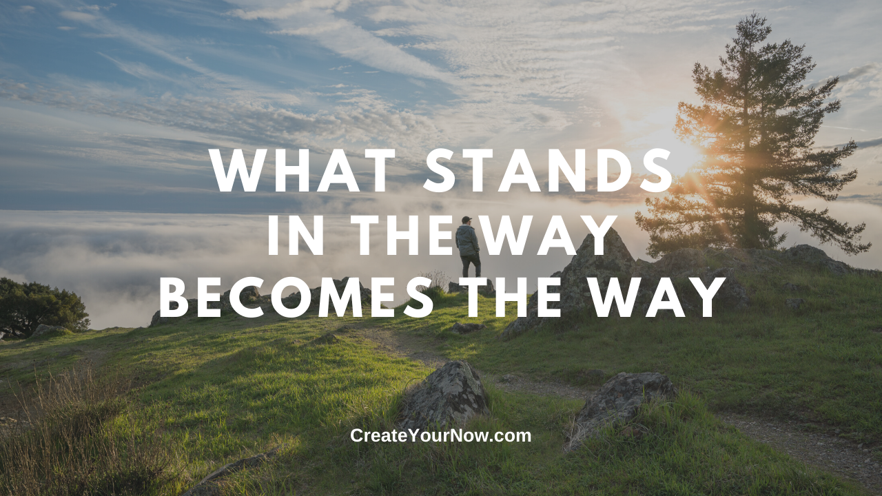 1752 What Stands in the Way Becomes the Way
