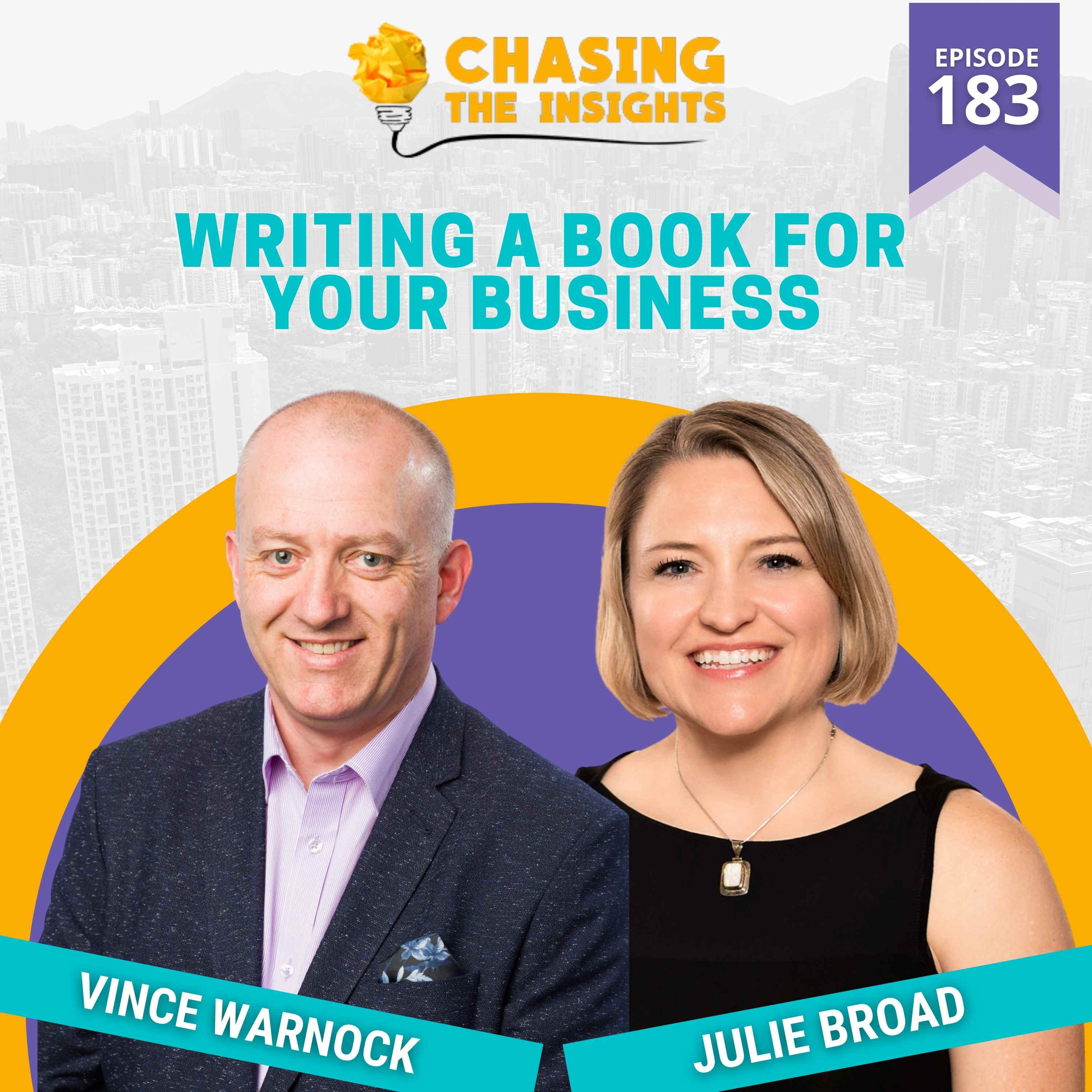 EP183 - Julie Broad on writing a book for your business