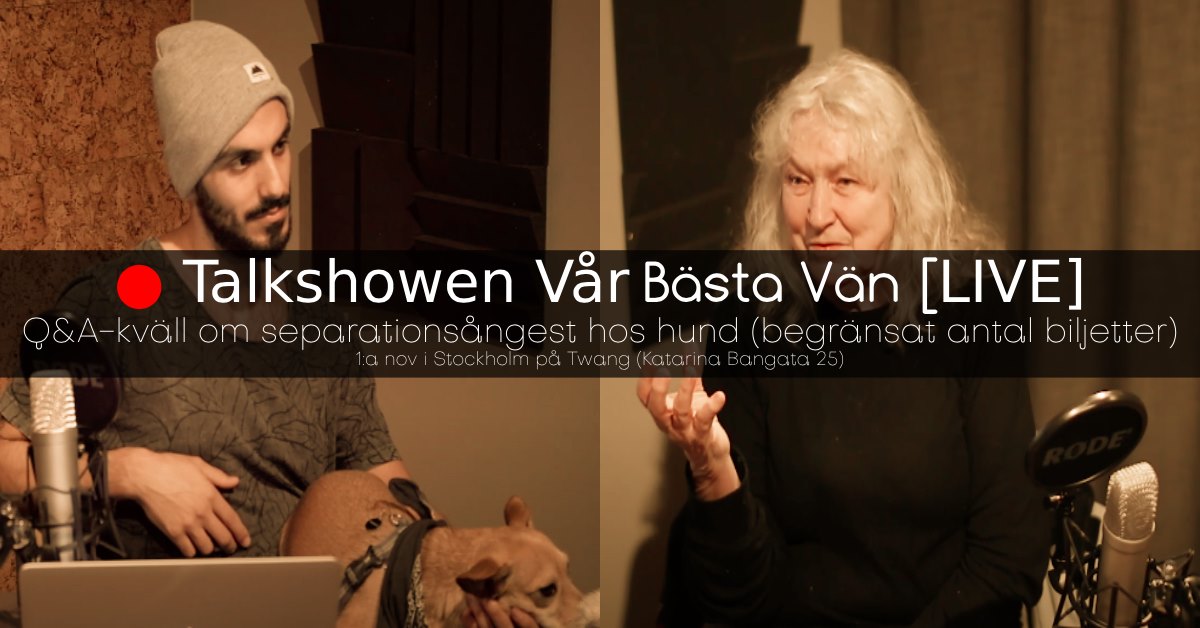 Inför måndagens (1:a nov 2021) talkshow om separationsångest med Ingrid Tapper episode artwork