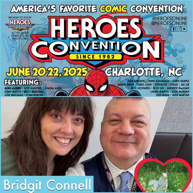 Episode 1620 - Heroes Con: Bridgit Connell!