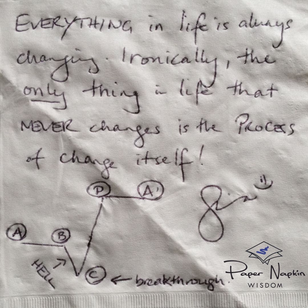 EP# 1 The First Ever Paper Napkin Wisdom Podcast – Gina Mollicone-Long