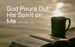 God Pours Out His Spirit on Me