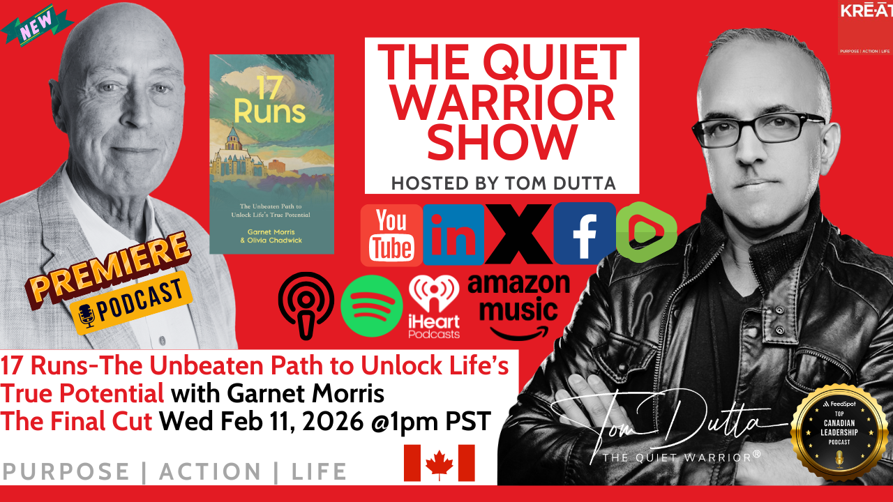 EP#279 Final Cut: 17 Runs: The Unbeaten Path to Unlock Life’s True Potential | Garnet Morris