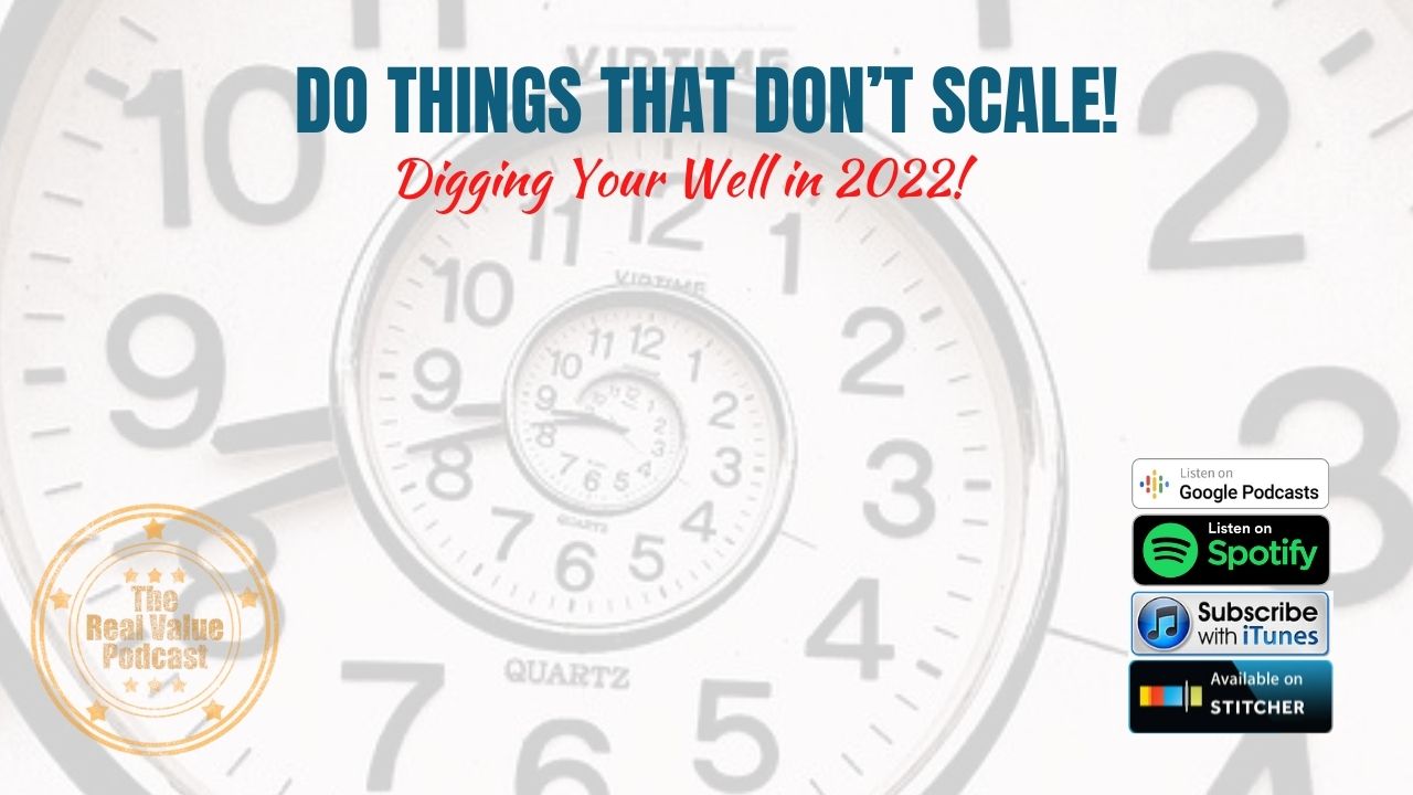 Do Things That Don’t Scale