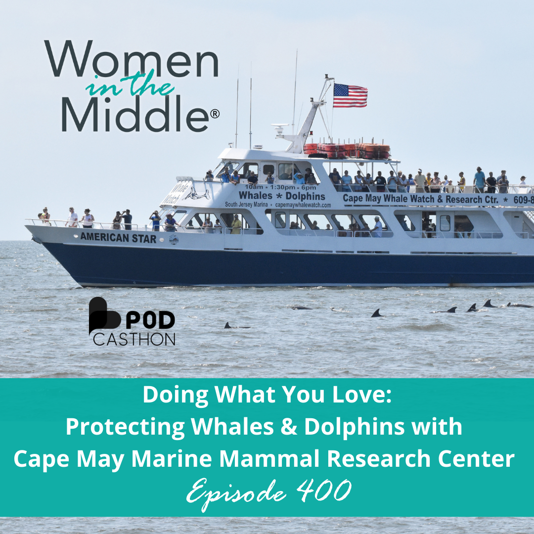 cover of episode Ep #400: Doing What You Love: Protecting Whales & Dolphins with Cape May Marine Mammal Research Center
