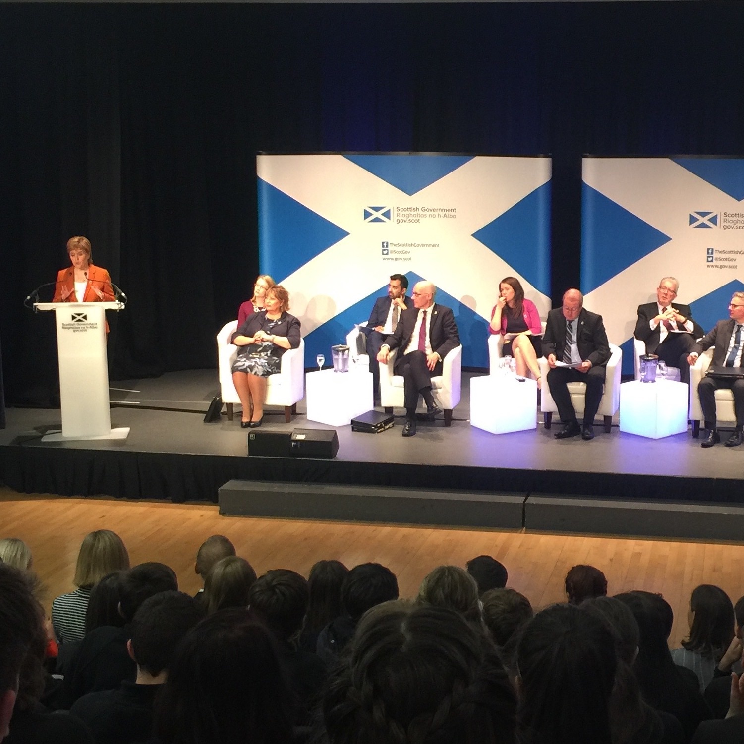 Scottish Cabinet visits Arran