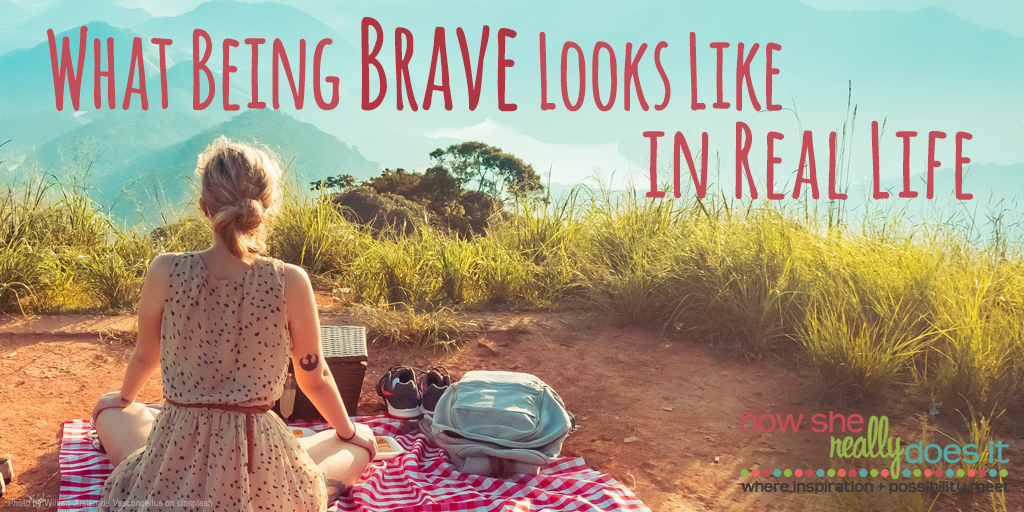 What being brave looks like in real life episode artwork