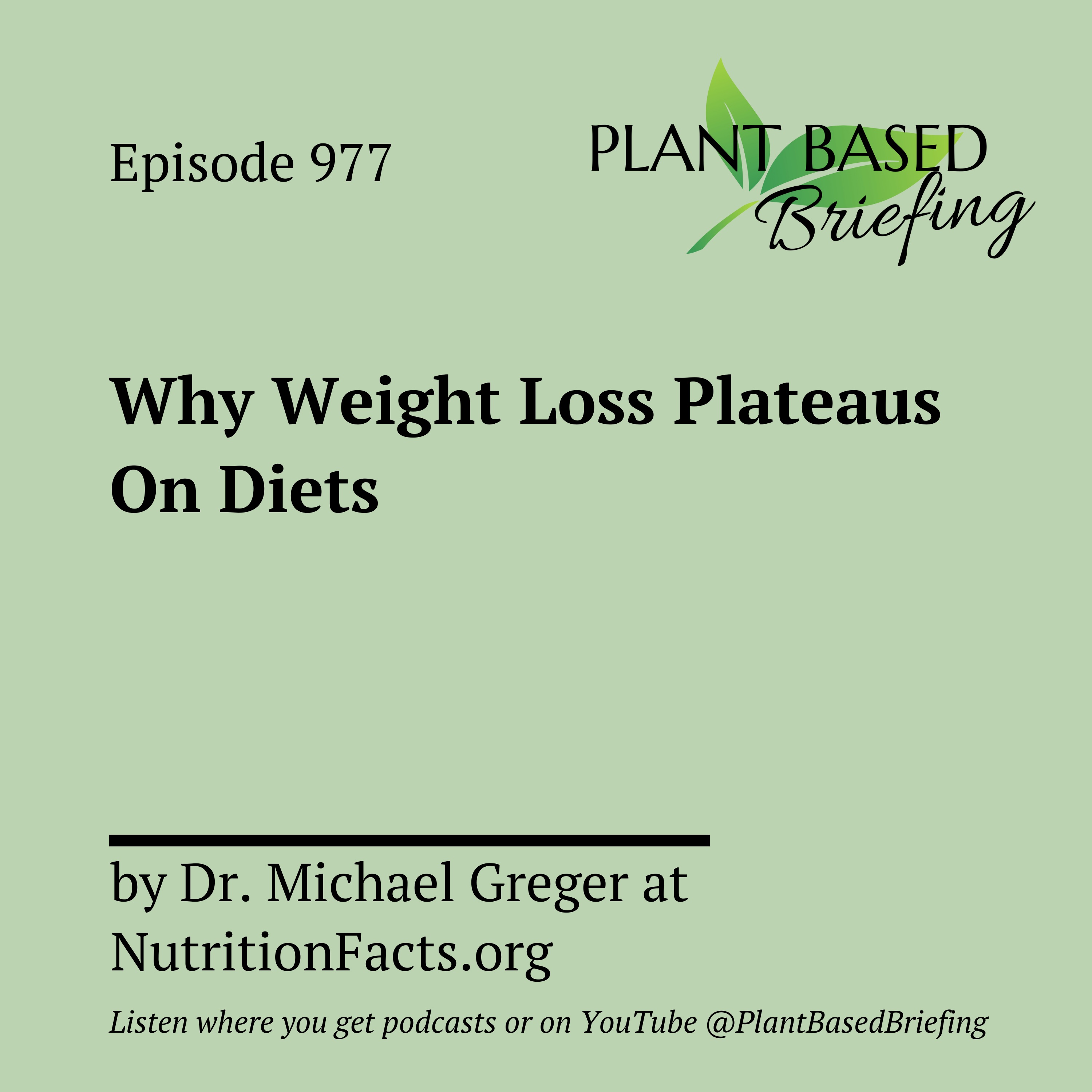 Plant Based Briefing