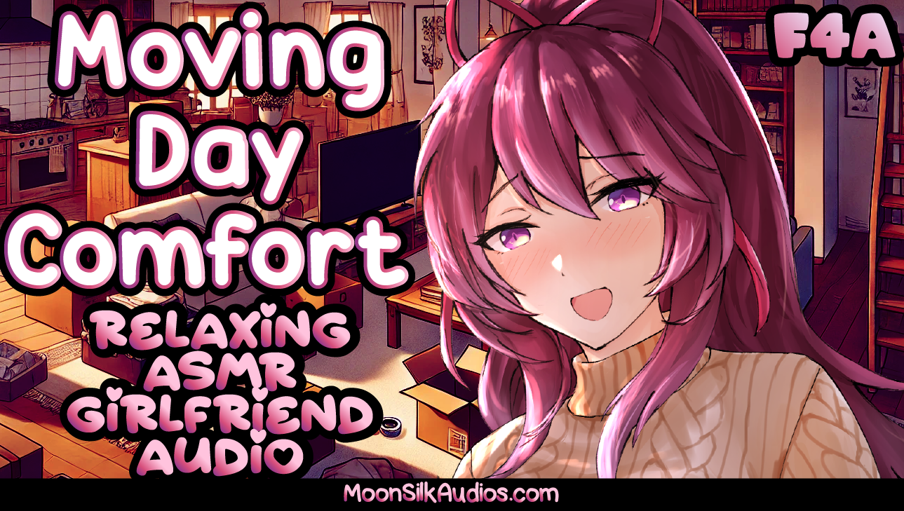 [F4A] ASMR Girlfriend Comforts You During Moving Stress | Gentle Whispers & Cuddles | Stress Relief Roleplay