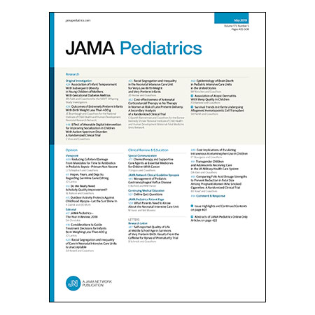 JAMA Pediatrics Editors\' Summary