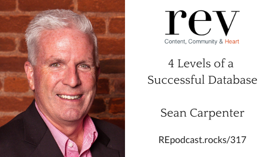 317 - 4 Levels of a Successful Database with Sean Carpenter