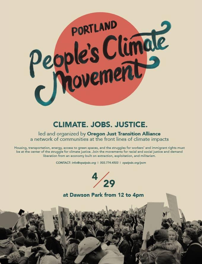 The Portland People's Climate Movement March