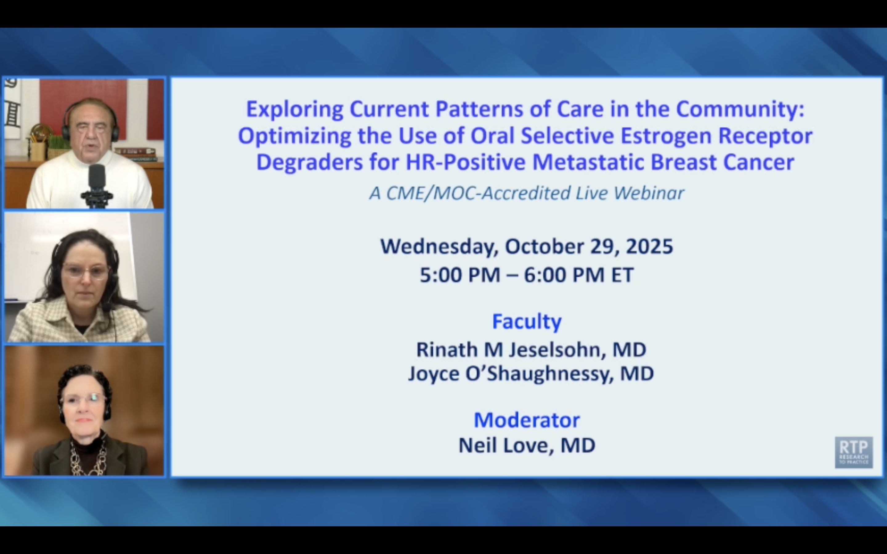Metastatic Breast Cancer — Optimizing the Use of Oral Selective Estrogen Receptor Degraders: Part 2