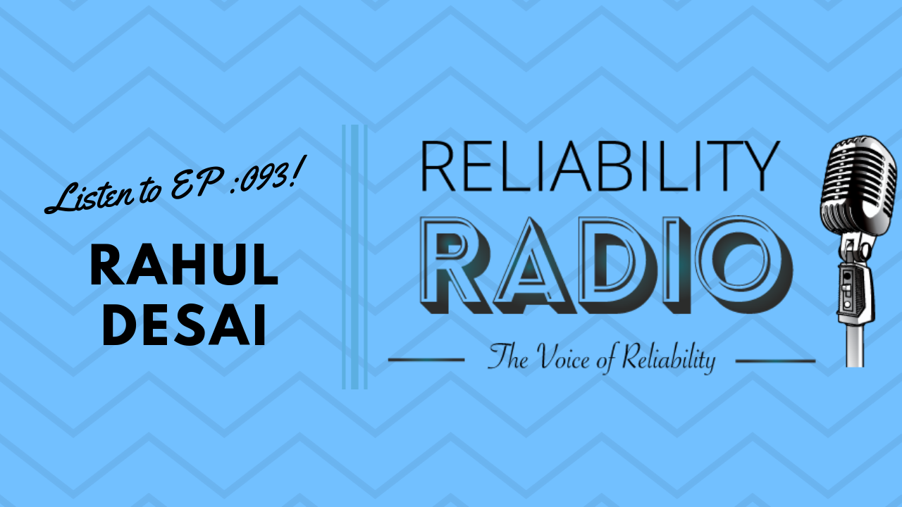 Reliability Radio EP 093: Interview With Rahul Desai