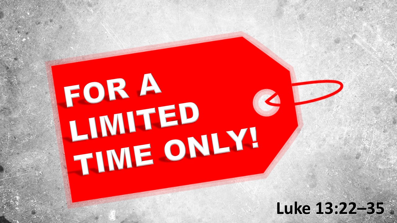 For A Limited Time Only! (Pastor Bobby Lewis Jr.) episode artwork