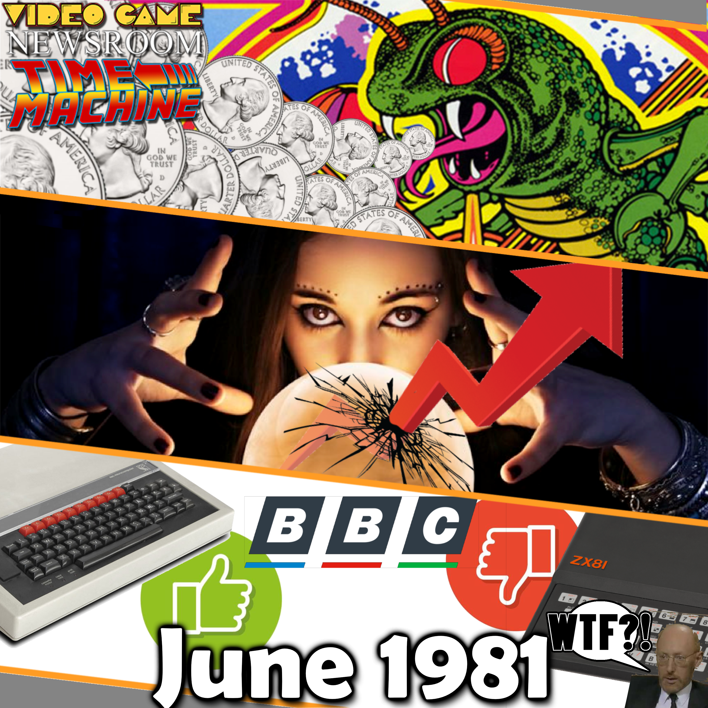 Video Game Newsroom Time Machine