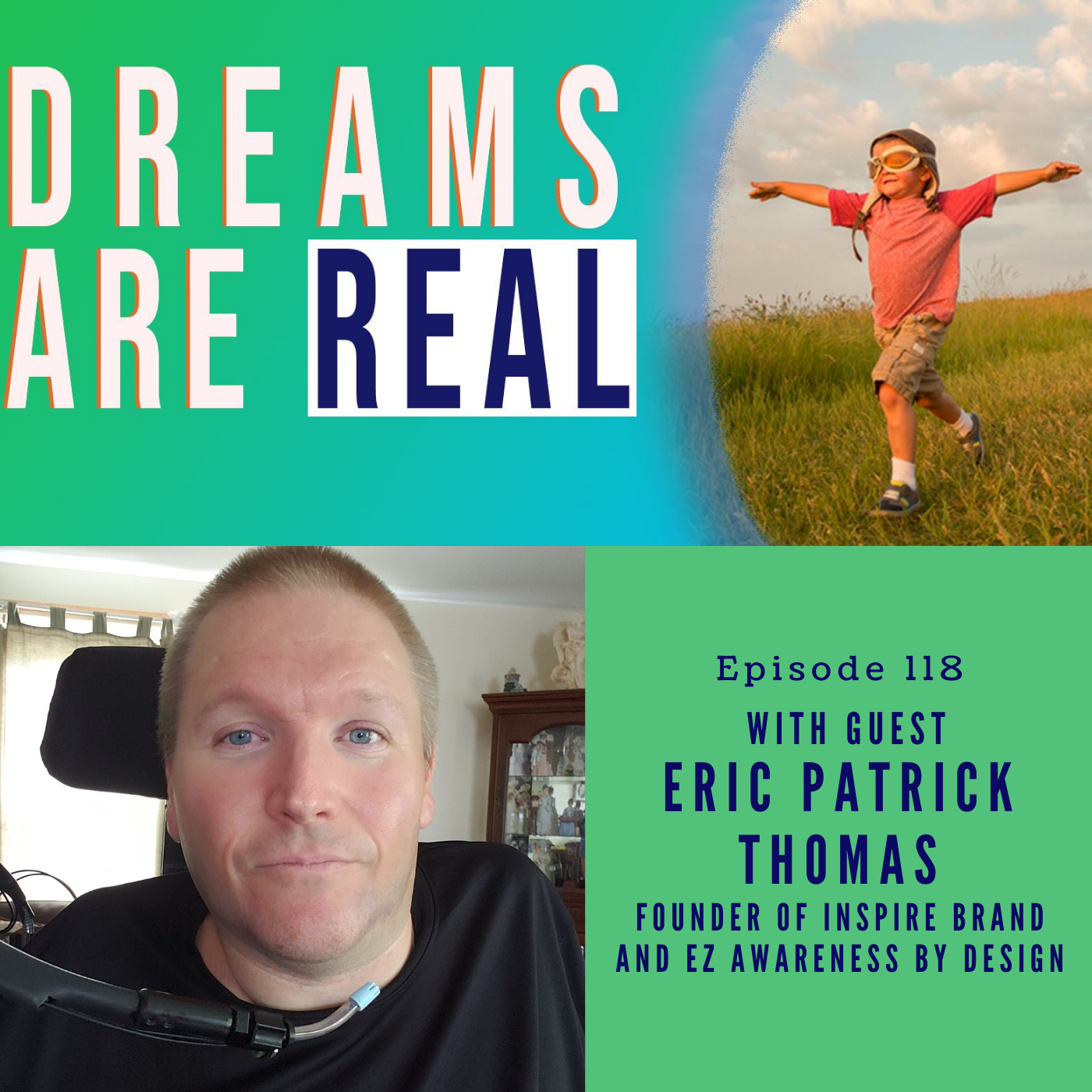Ep 118: Don't say can't; say how. Moving from gunshot to the greater good with 'Mr. Inspire', Eric Patrick Thomas