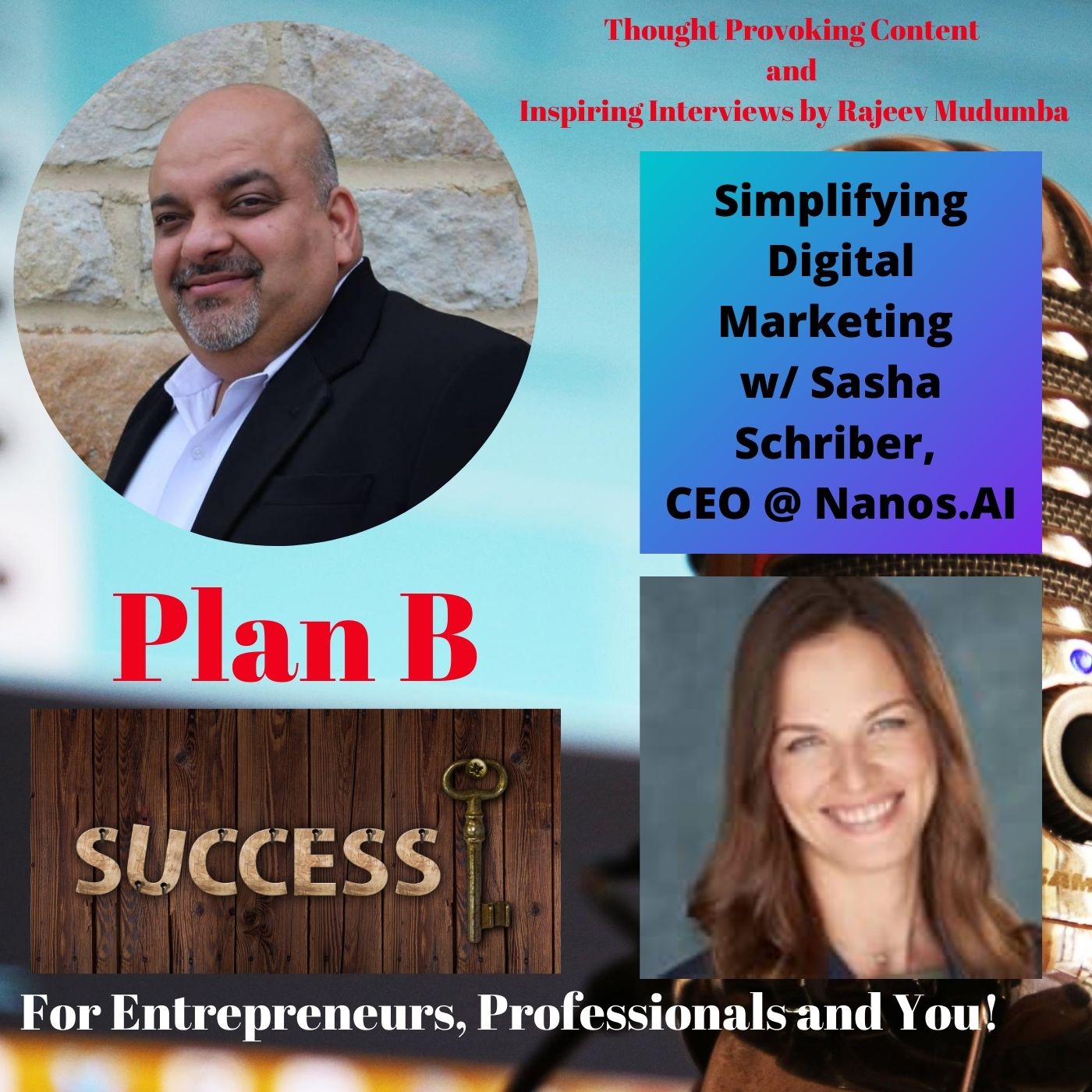 Simplifying Digital Marketing w/ Sasha Schriber, CEO @ Nanos.AI