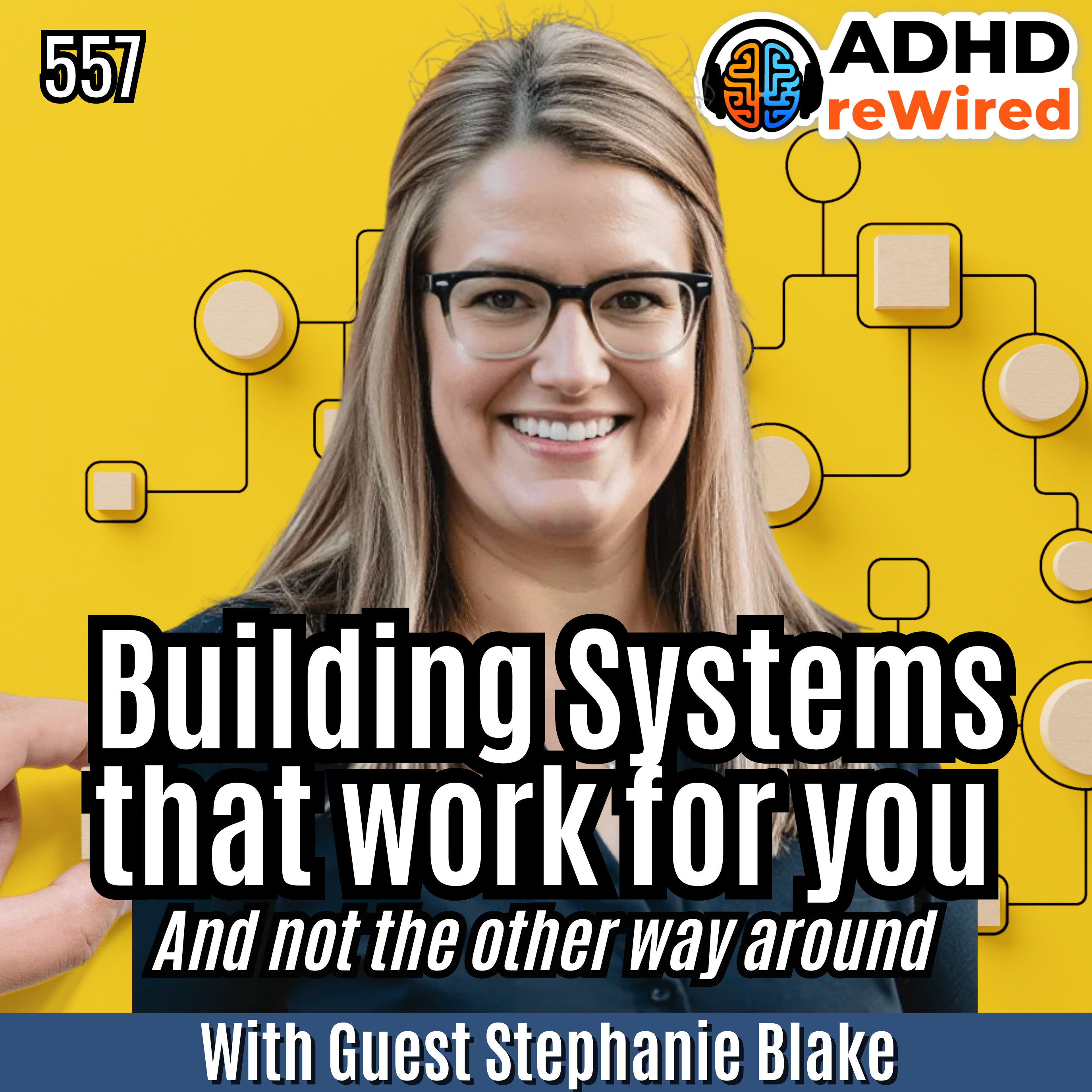 Building Systems that work for you (and not the other way around) with Stephanie Blake - Ep 557