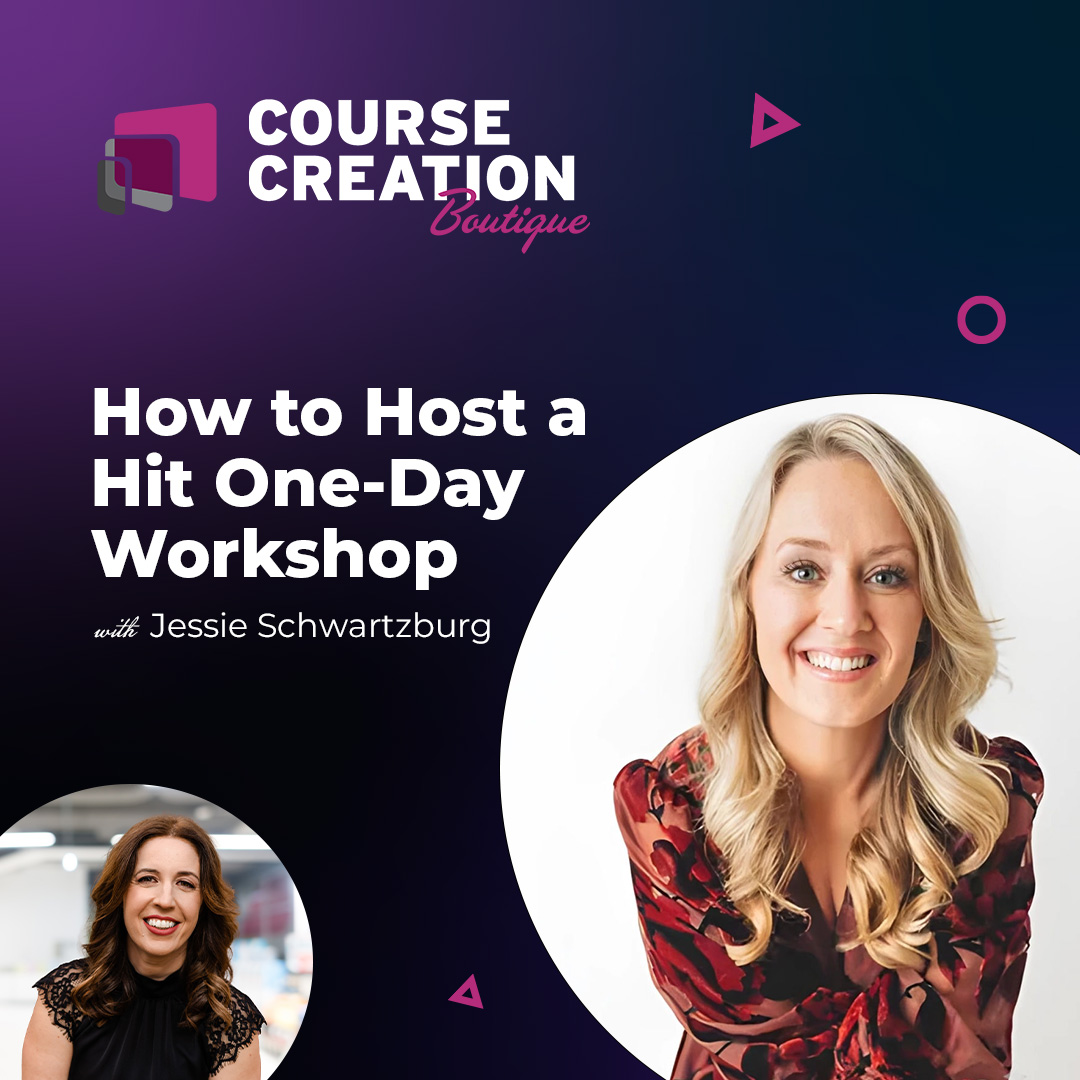 #187: How to Host a Hit One-Day Workshop with Jessie Schwartzburg